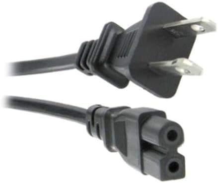 Кабел за кабел за напојување со AC, со AC, 10 стапки компатибилен со Sharp Aquos LC-19SB28UT LC-32D7U LC-32E67 LC-32E67U LC-32G4 LC-32G4U LC-32GD6
