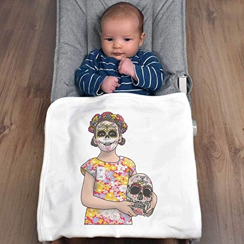 Азида „Ден на мртвата девојка“ памучно бебе ќебе/шал