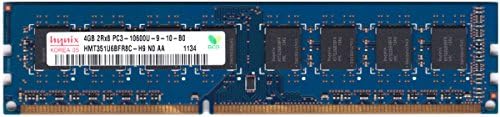 Hynix HMT351U6BFR8C-H9 4GB DESKTOP DIMM DDR3 PC3-10600U UNBUF 1.5V 2RX8