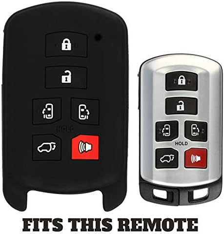 Влез за влез во клуч на клучеви, паметниот автомобил, паметниот клуч за тастатура, обвивка за обвивка за гума за Toyota Sienna HYQ14ADR