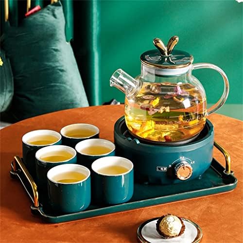 DHDM нордиски стил чај постави дневна соба дома гостопримство попладне чај отпорен на стакло чај со чаша чаша чаша чаша