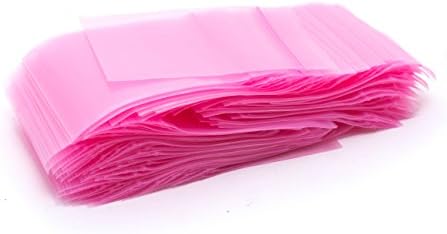 HRX пластика розова анти -статичка заптивка Топ торба - 2 x 3 - случај од 1000