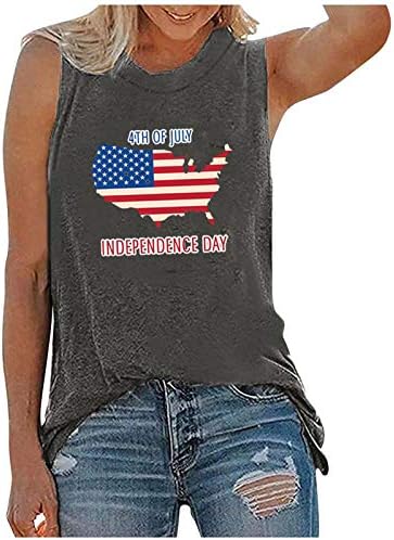 Женски кошули без ракави вежбање јога резервоар врвови екипаж вратот Гроздобер печатено лабаво вклопување за вежбање маица маица маица