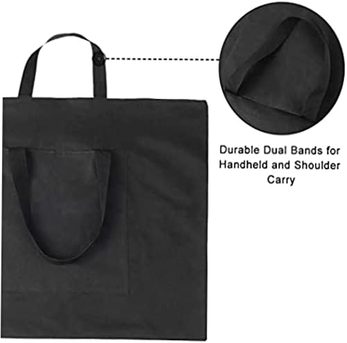 Уметничко портфолио - Водоотпорна торба за табли за цртање со задебелена материјал од платно Оксфорд за преносно складирање на уметност и носење