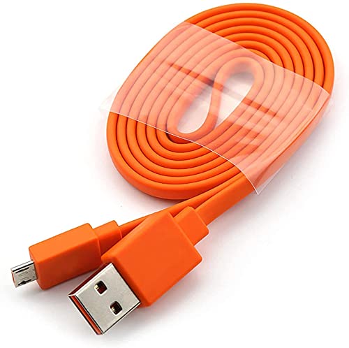 Замена на рамен USB тип Ц кабел за полнење кабел за полнач, компатибилен со jbl безжичен звучник