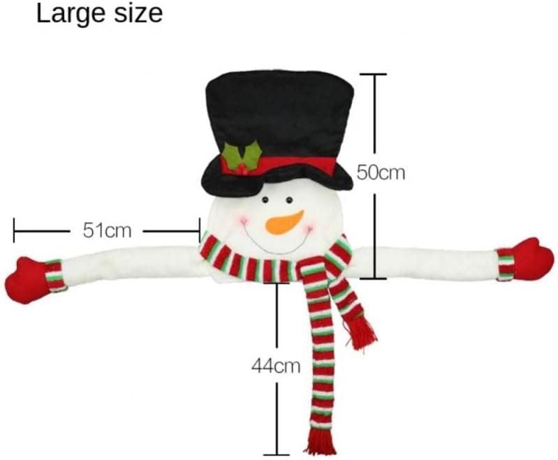 Божиќни украси на надувување Есл, Надворешно Божиќно декорација на снежни снегови