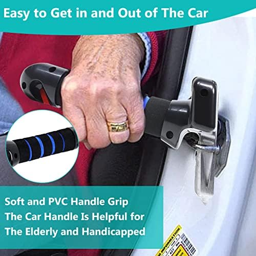 Рачка на вратата на автомобилот Aulesse за постари лица со 2 пакувања - мултифункционална помош за помош на автомобили за помош за стари