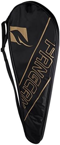Sgerste Black Traible Badminton Racquet Cover Cover Full -Cover Coding Trading Toag