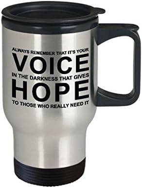 911 Диспечер кафе за патување со кафе Најдобра смешна уникатна чаша за испраќање чај Совршена идеја за мажи жени глас во темнината што