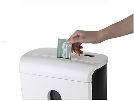 ZLDQBH мини хартија Шредер-Крос-пресечен （Лубрикант не е потребен） Шредер на хартија и кредитна картичка со корпа за влечење