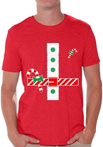 Незгодни стилови Божиќни кошули за мажи Божиќ елф Дедо Мраз за него