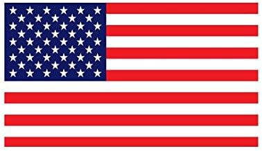 BolderGraphx 2026 American Flag Decal 3 x 5