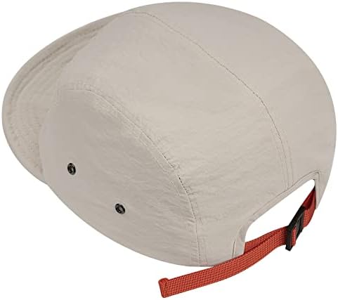 Clape Retro Short Bill Hat Trucker 5 панел бејзбол капа, случајно рамен капаче капаче, тато капи, прилагодливо Snapback Sun Cap
