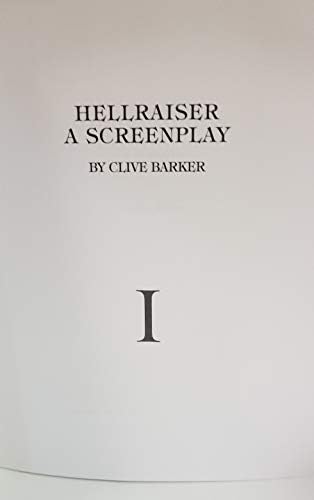 Клив Баркер и Даг Бредли го потпишаа филмот „Hellraiser“ Manuscript Autograped Limited Edition Book со сјајно покритие