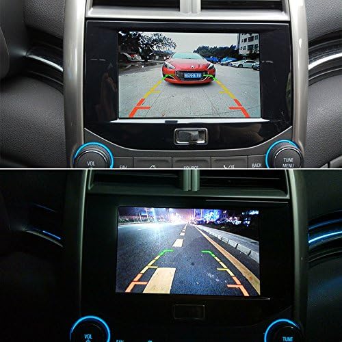 HDMEU Автомобил HD Заден Поглед Камера Со Обратен Радар Сензор За Паркирање Стандард, Возило Специфични Камера За Радост HHR Matiz