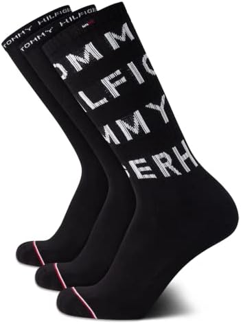 Атлетски чорапи на Томи Хилфигер - Чорапи на екипажот на перници, торба за патувања по патент