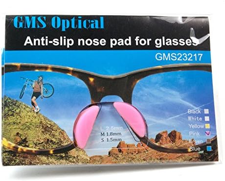 2,5 мм 10 Пар Сина Гмс Оптичка Подлога За Нос Против Лизгање За Очила