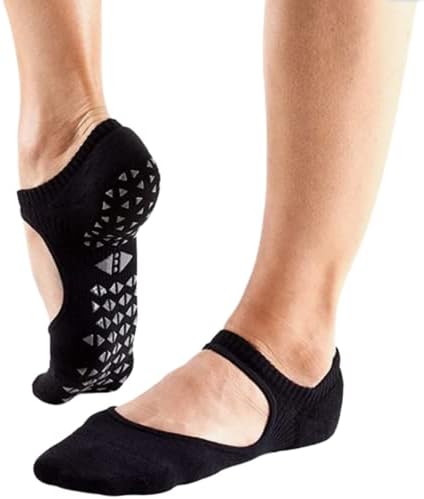 Чорапи за нелизгање на жените на Тави Ноар Ема - Грип Баре, танц, пилатес, чорапи по јога