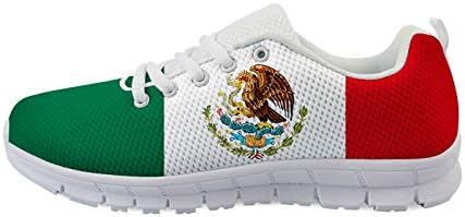 Овахсон Мексико знаме машко водење лесни лесни спортови чевли за дишење модни патики за одење чевли