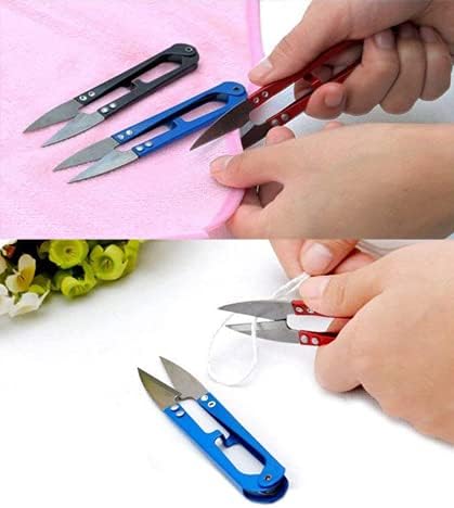 Ножици за шиење, 12 Секачи За Нишки За Пакување Мали Ножици За Сечење Ножици За Шиење За Сечење Везови УМЕТНОСТИ Занаети САМ,