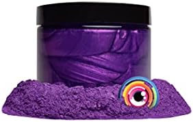 Пигмент на бонбони за очи, пигмент во прав „Surien Purple“ повеќенаменски DIY уметности и занаетчиски додатоци | Дрво обработка, епоксид,