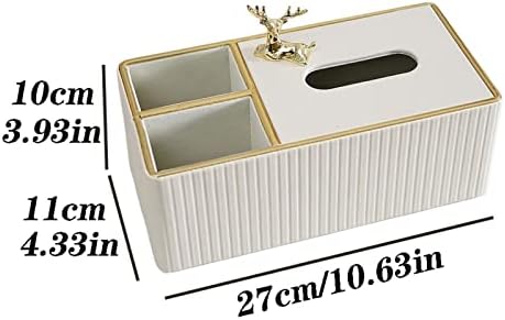 Кутија за ткиво светло луксузно ткиво кутија за десктоп кутија за складирање домашна декоративна хартиена кутија мултифункционална