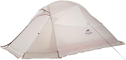 Chaturehike Cloud -Up 2 и 3 лице лесен шатор за ранец со стапало со snowskirt - 4 сезонски слободен стоички шатор Ултралајт водоотпорен