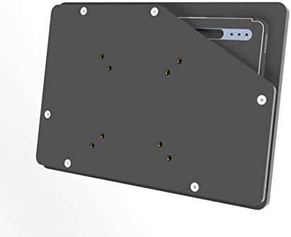 Табла за анти-кражба на акрилик VESA куќиште за Galaxy Tab S8 Ultra 14,6 со бесплатен комплет за монтирање на wallидови и кабел за
