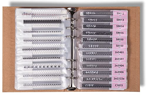 СМД 0603 отпорници, кондензатори, транзистори, Диоди Електронски компоненти Книга за асортиман - 5435 компјутери