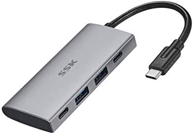 SSK Пакети 1tb Преносни NAS Складирање со Wifi Жариште 4 ВО 1 USB C Центар со 10GBPS USB C И Податоци Порти