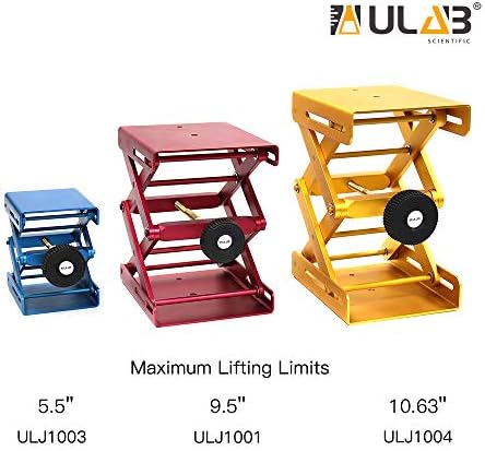 Ulab Lab Jack, табела за лифт за алуминиум, Jackек Платформа 5.9 x4.76 Макс. Висина до 10,63 , тешка должност, ULJ1004