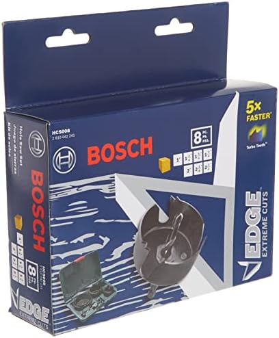 Bosch HCS008 8 компјутер. Сет за пила за дрвени куќи за дрва