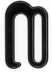 Дриц 99-34-1 метална костум за пливање градник, црни, 3/4-инчни 2-броеви