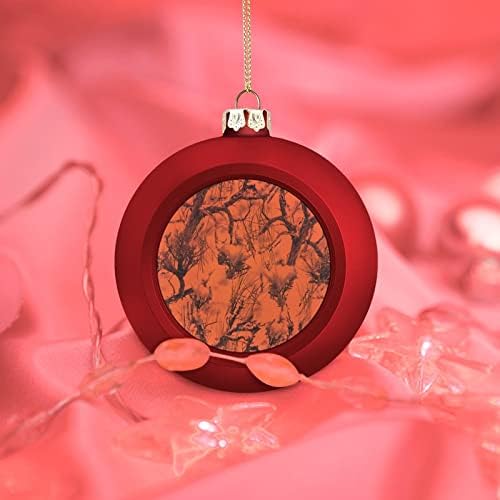 Орнаменти од портокалови камо дрвја, украси за божици поставени големи украси на Божиќни дрвја за надворешно затворено 1 парчиња