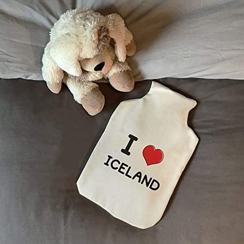Азиеда „Јас го сакам капакот за шише со топла вода на Исланд“