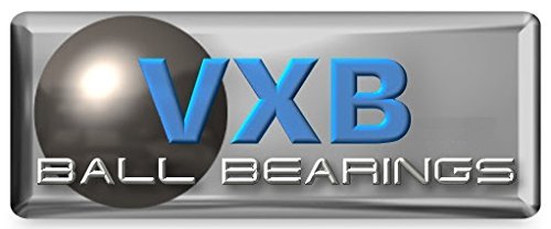 VXB бренд сет од 8 скејтборд црни лежишта со бронзен кафез и зелени заптивки 8x22x7mm Тип: Длабоко жлеб на топката Боја: црни затворања: