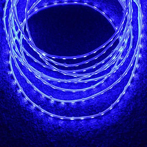 Супер тесен водоотпорен IP67 широко сино светлосни ленти со светло светло - Flexible LED ленти - 3014SMDS 90LEDS/M - 48WATT 16.4FT по водоотпорна