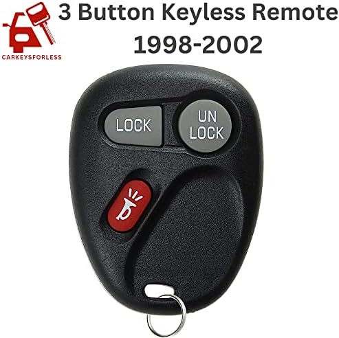 Замена Влез Без Клуч 3 Копче Далечински Управувач Автомобил Клуч фоб 1998-2002 ГМ