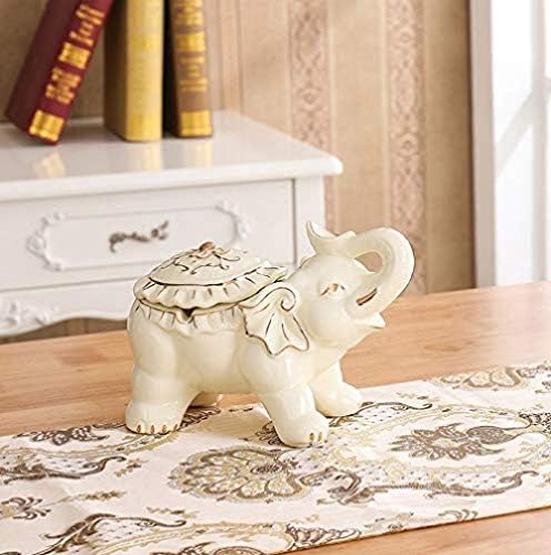 MZXUN украси уметнички занает занает бебиња слон пепел керамички домашна дневна соба