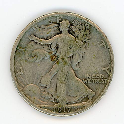 1917 Одење Слобода Половина Долар Ф-12