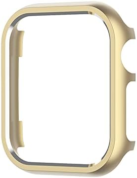 Мојот Убав Ремен XOXO Капак Компатибилен со Apple Watch 38/40/41/42/44/45/49mm, Метално Злато Од Нерѓосувачки Челик За Жени