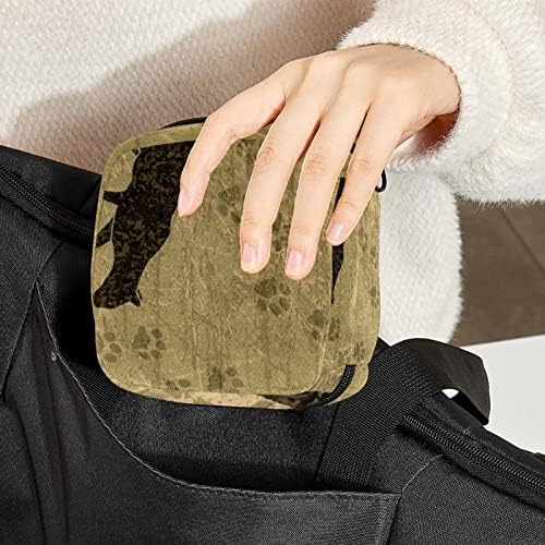 Период торба, санитарна торба за складирање на салфетка, преносна менструална подлога торбички торбички женствена менструација од прв период