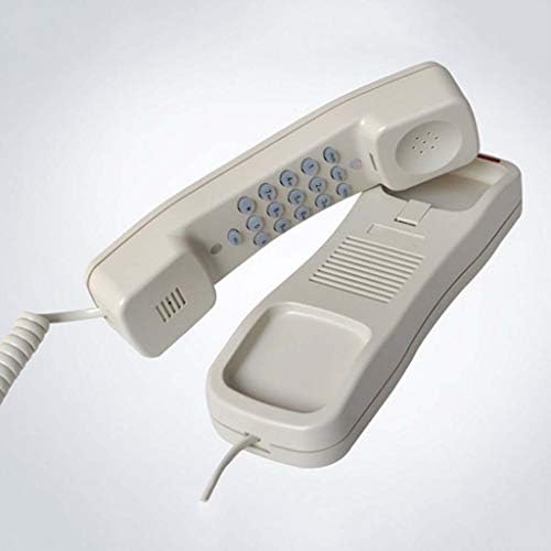 Телефонска МАСА за ИДЕНТИФИКАЦИЈА На телефонски Повик со кабел Qdid Стави Фиксен Моден Ѕид Телефон/Кабелски Телефон Со Прозрачен Клуч L22.
