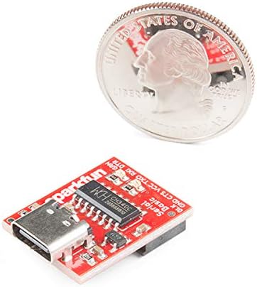 Сериски основен Збег на SparkFun - алатка за развој на CH340C и USB -C Заштедете простор и пари во вашите проекти за електроника DIY