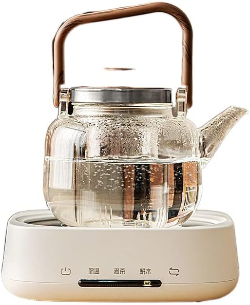 Xiaoyi Електричен керамички шпорет чај чај за кревање на домаќинството за кревање на пареа чајник 小 依电 煮 茶器 家用 提梁 蒸煮 壶 壶