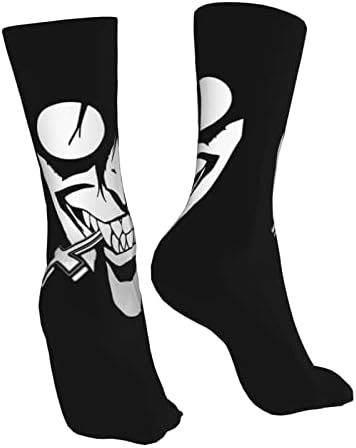 Панкооклуб аниме манга пеколи чорапи Casuments Collus Latenge Absorb потда чувајте топло спортски чорапи унисекс
