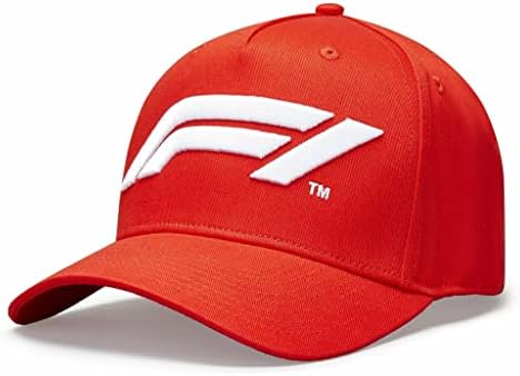 Формула 1 Технолошка Колекција Ф1 Големо Лого Бејзбол Капа Црвено