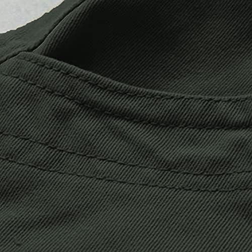 Машки шорцеви за мажи во Nyybw се опуштени вклопени воени спортски панталони џогер џемпери за џемпери на отворено шорцеви со џебови