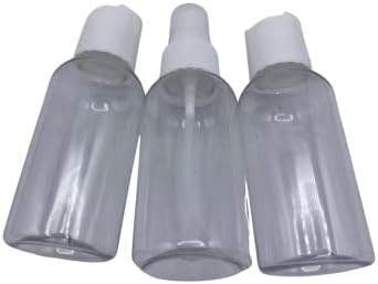 Шише со шишиња со 1-распрсје и шишиња со врвни комбо-шишиња за течности за лосион за лосион за шампон-3oz секој / 88мл-3-пакет
