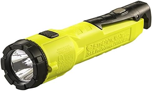 Streamlight 68780 Dualie 3AA 245-лумен магнетски интринтно безбеден индустриски фенерче со место/поплава без батерии, жолта